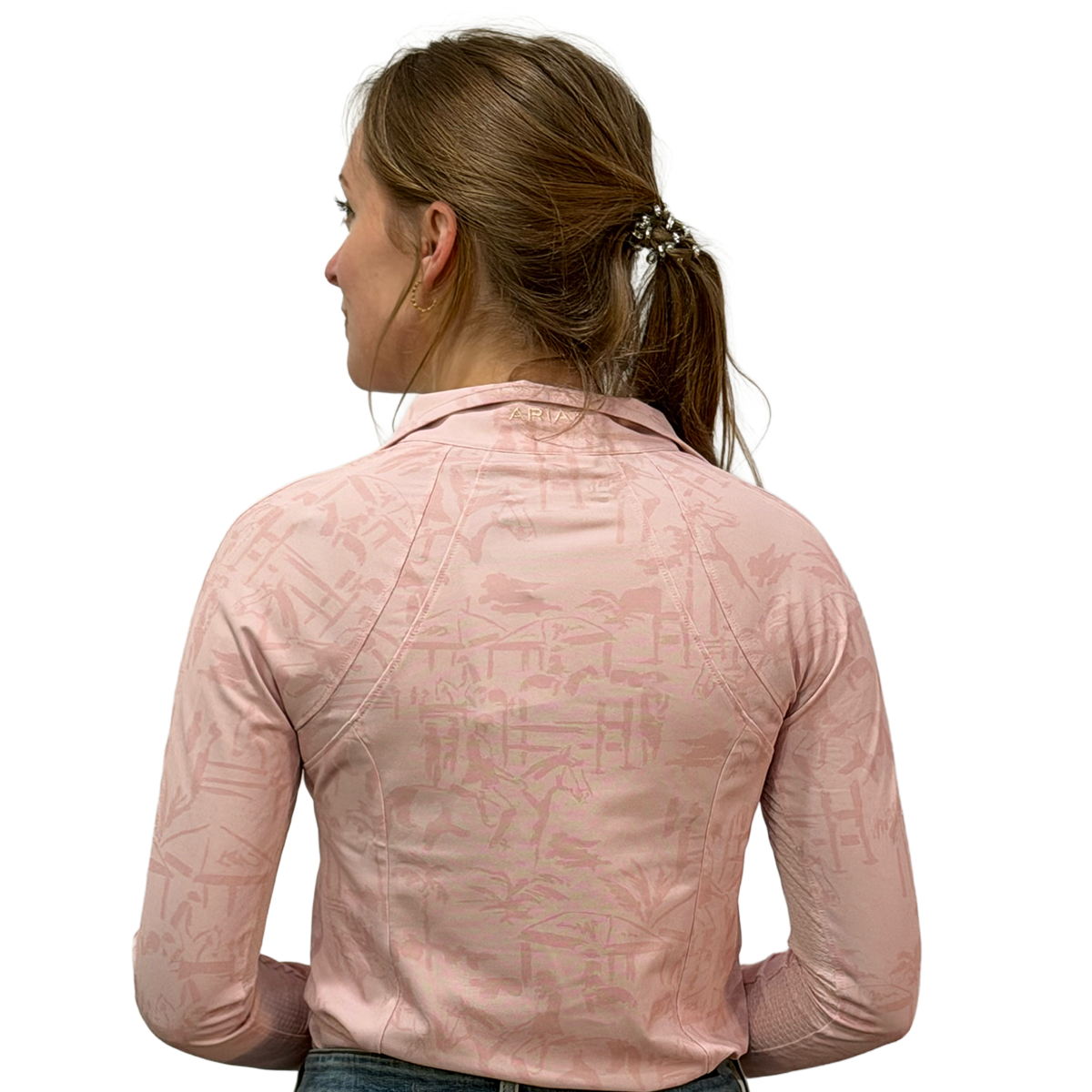 Ariat Women's Sunstopper 3.0 1/4 Zip Baselayer