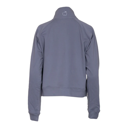 Dapplebay Women's Crest 1/2 Zip French Terry Sweatshirt