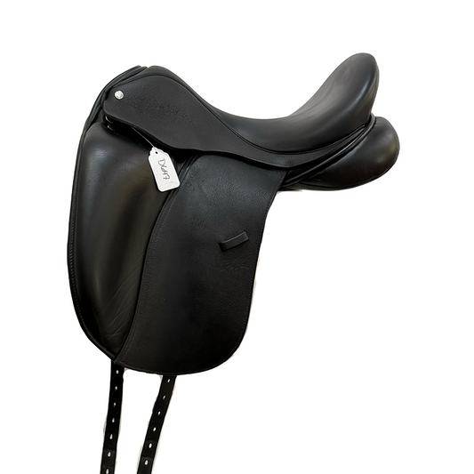 Customs Saddlery Steffan's Advantage Signature 17.5" Used Dressage Saddle