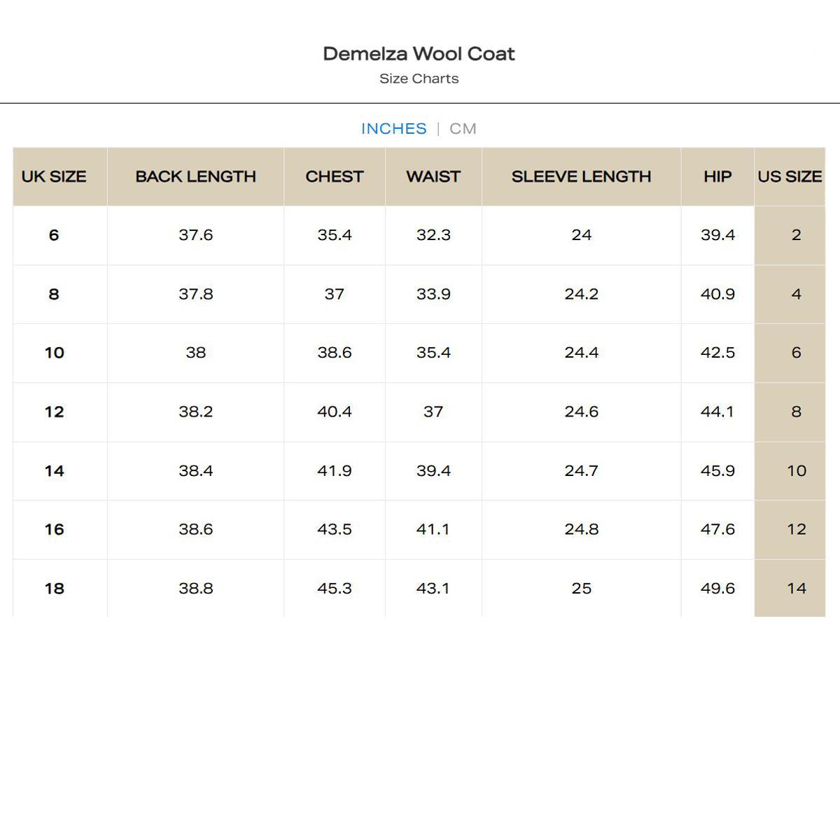 Welligogs Women's Demelza Wool Coat