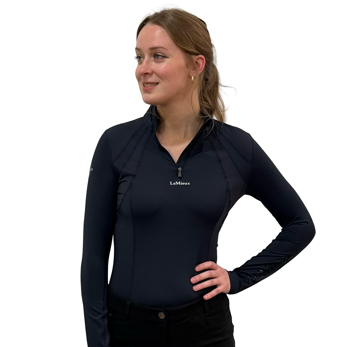 LeMieux Women's Mia Mesh Long Sleeve Base Layer