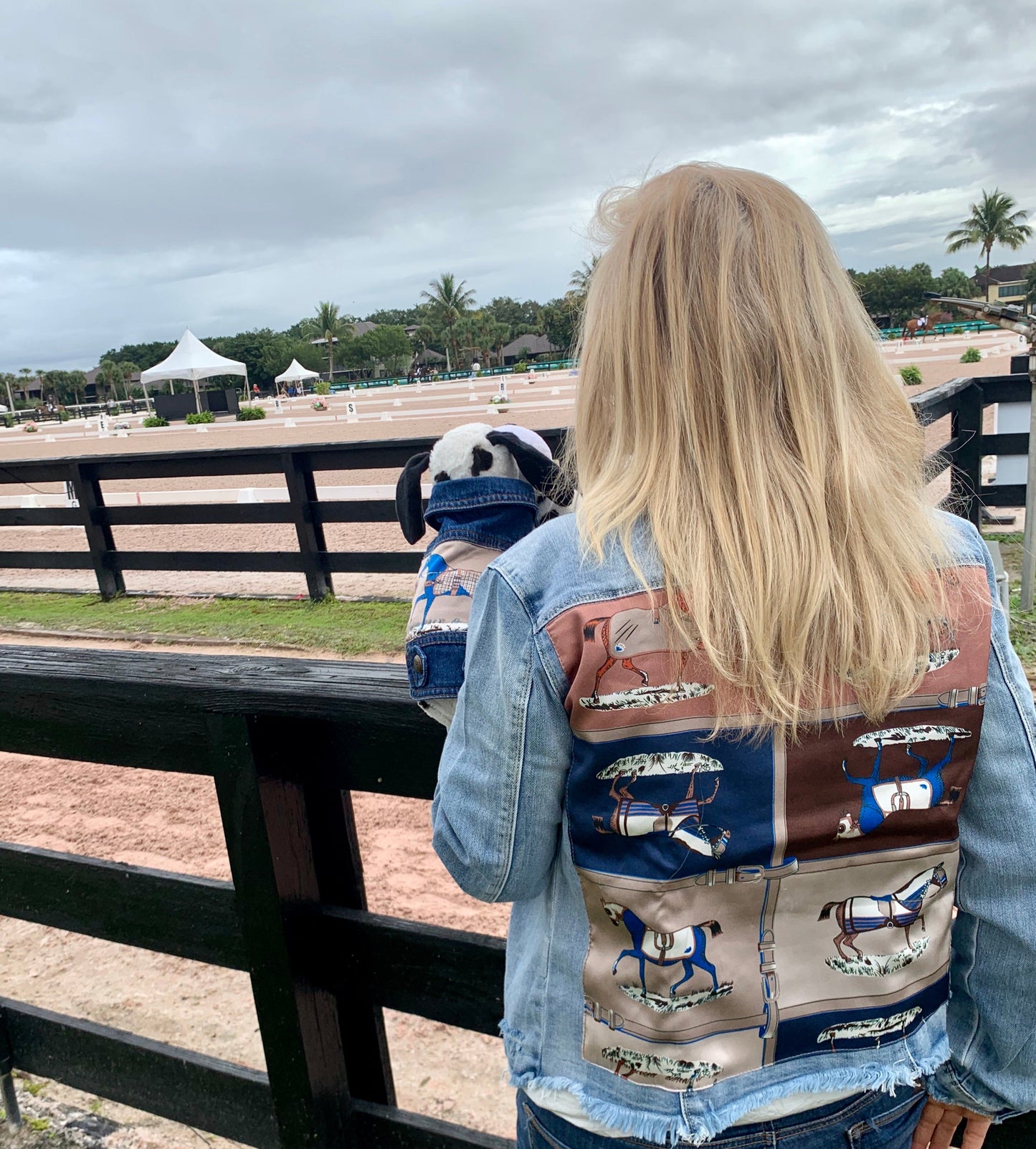 Stacy Bradley Design, The Light Denim Jacket - Designer Horse