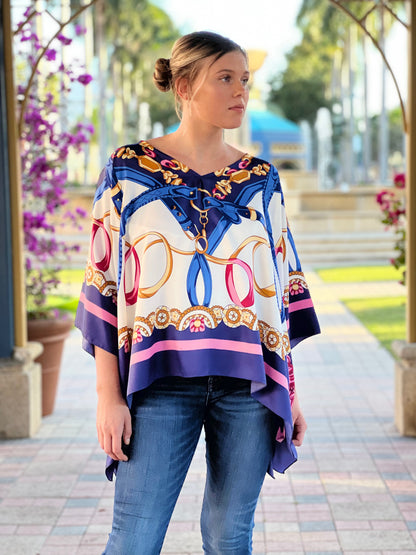 Stacy Bradley Design - Tunic - Blue Straps