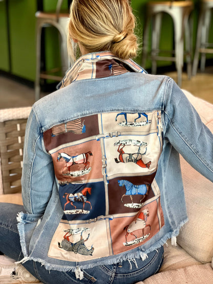 Stacy Bradley Design, The Light Denim Jacket - Designer Horse