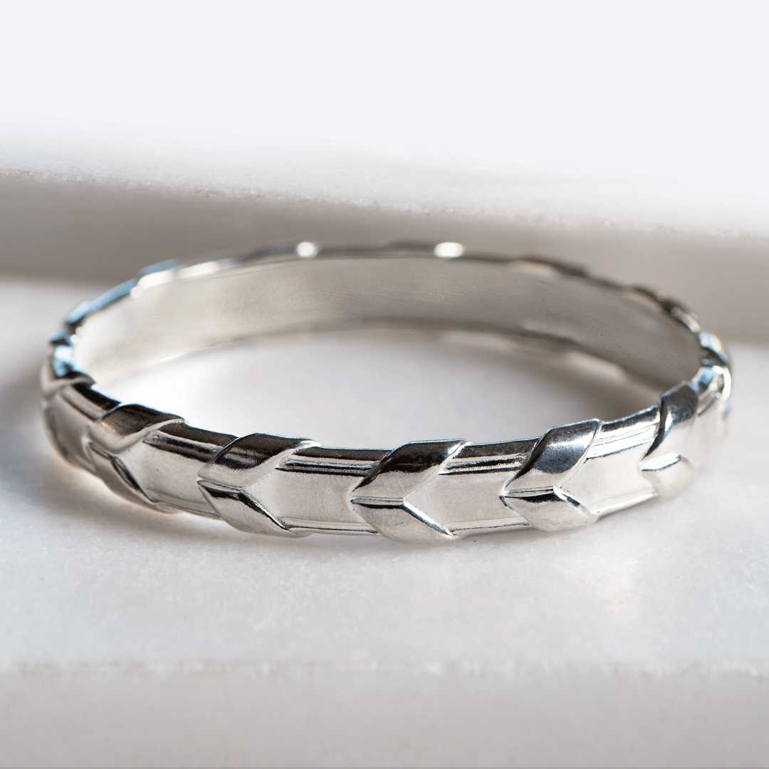 Lexington - Equestrian Laced Rein Wrist Bracelet in Gold or Silver