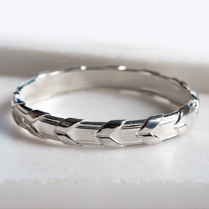 Lexington - Equestrian Laced Rein Wrist Bracelet in Gold or Silver