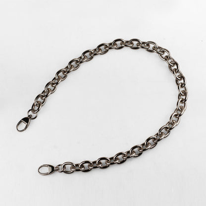Urban Equestrian  Chunky Loop Nickel Finish Chain Strap