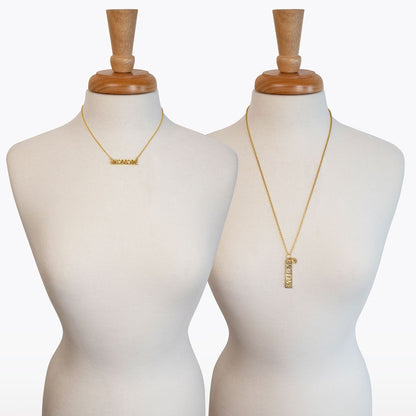 Urban Equestrian  Love - Horseshoe Coin Pendant in Gold
