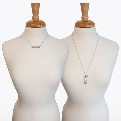 Urban Equestrian  Love - Horseshoe Coin Pendant in Silver