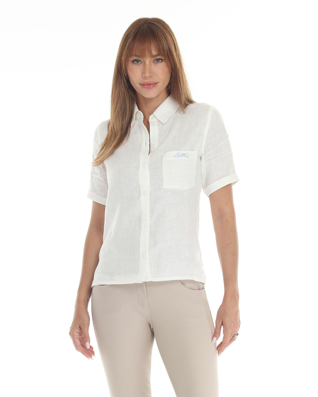 BellEq Equestrian Michelle Linen Shirt