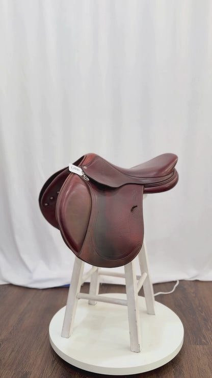 Antares Contact Calfskin 17.5” Used Close Contact Saddle