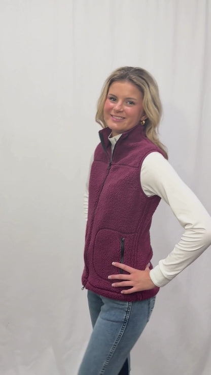 Equinavia Women's Emma Teddy Fleece Vest