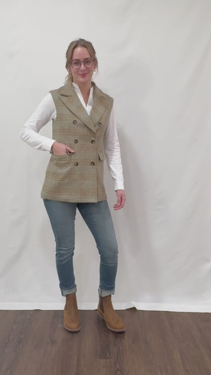 Welligogs Women's Melanie Wool Gilet Vest