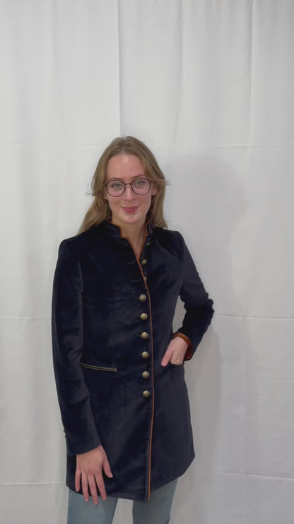 Welligogs Women's Seville Velvet Coat