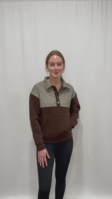 Dapplebay Women's Heirloom Quilted Pullover