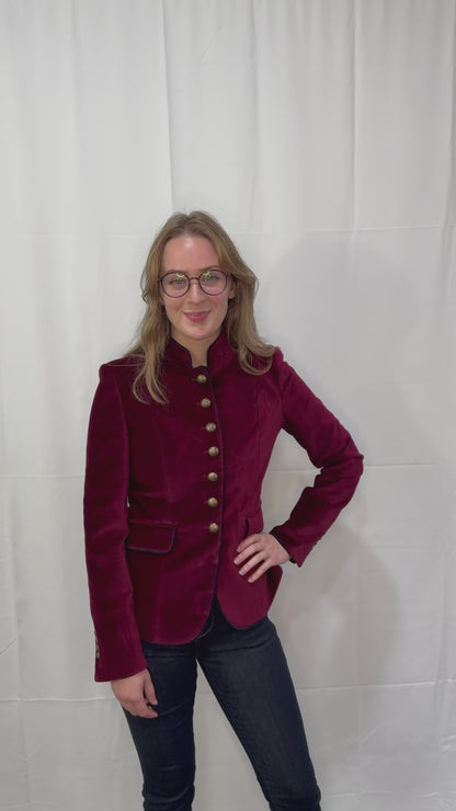 Welligogs Women's Madeira Velvet Short Jacket