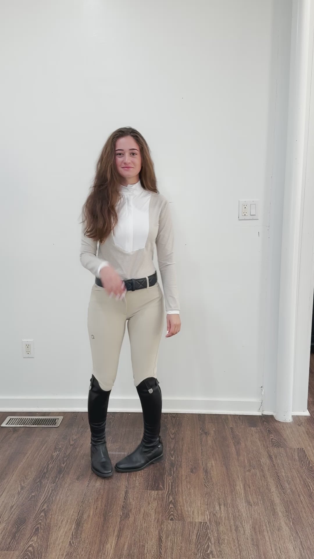 Kismet Eleonoire Long Sleeve Show Shirt | Farm House Tack
