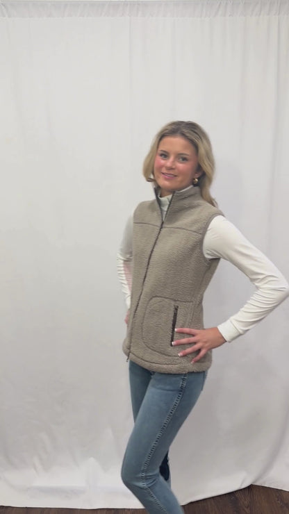 Equinavia Women's Emma Teddy Fleece Vest