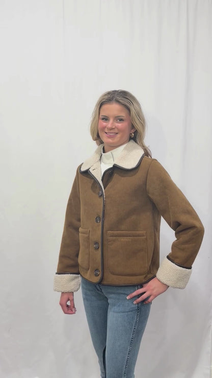 Barbour Women's Penny Fleece Cord Jacket