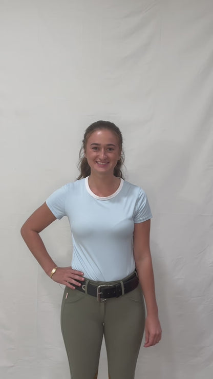 Tailored Sportsman Ladies Icefil Short Sleeve T-Shirt