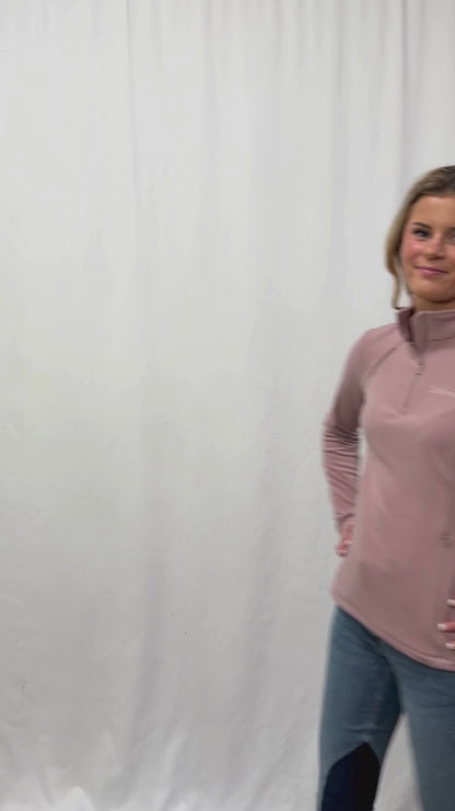 LeMieux Women's Frances Quarter Zip Fleece Base Layer