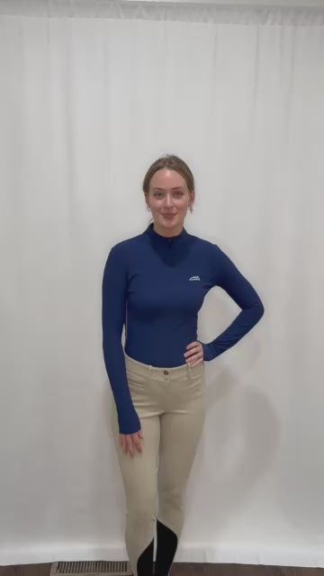 Equiline Women's Costa Half Zip Second Skin