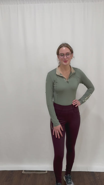 LeMieux Women's Amy Brushed Full Seat Breggings