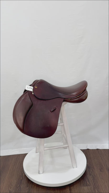 Black Country Ricochet 17.5" Used Close Contact Saddle