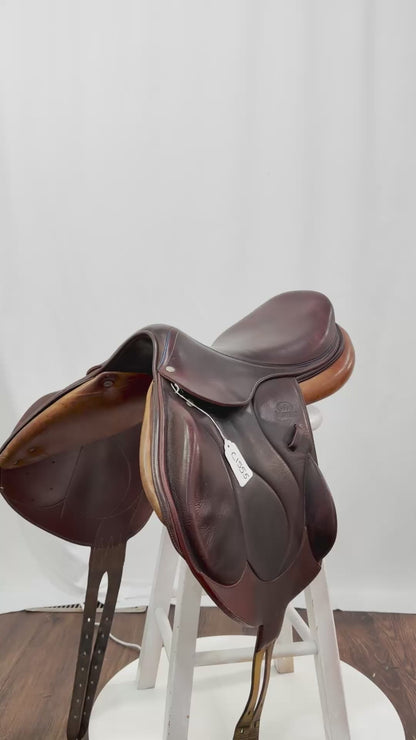 Devoucoux Chiberta 18" Monoflap Used Close Contact Saddle