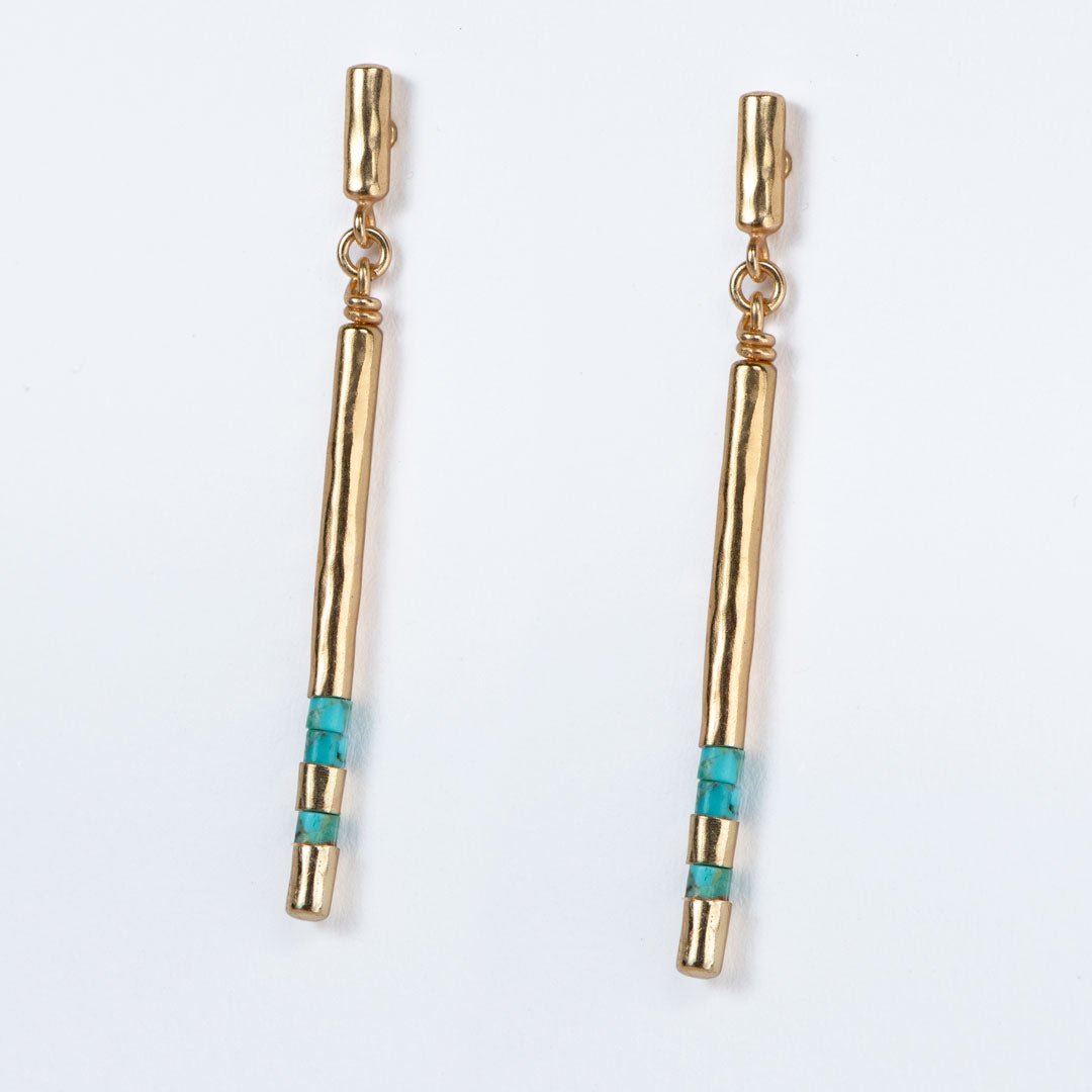 Urban Equestrian  Prism - Turquoise Equestrian Horseshoe Necklace & Choker