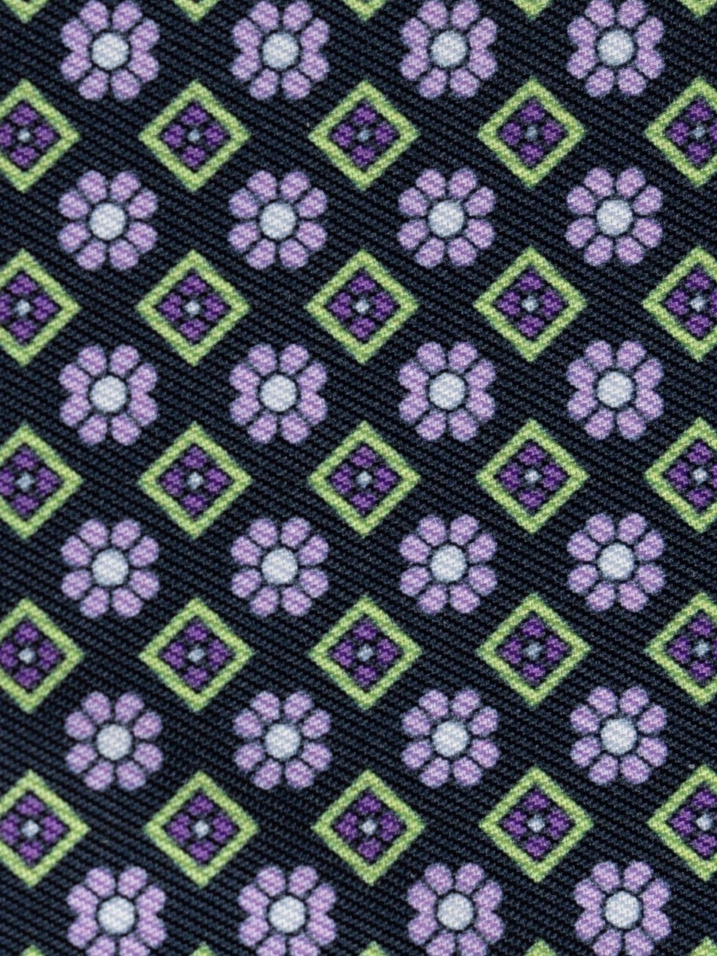 Essex Classics  Ladies "Luna II" Lilac Short Sleeve Performance Show Shirt with Diamond and Daisy Trim