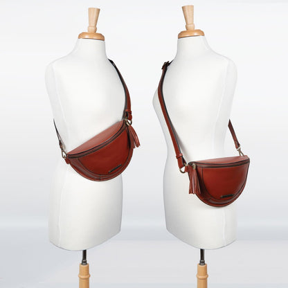 Urban Equestrian  Sonoma Sling Bag in Cognac