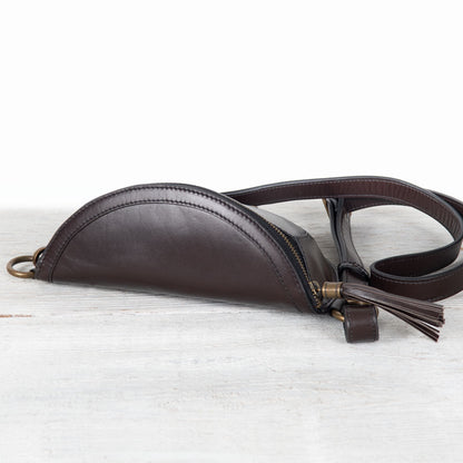 Urban Equestrian  Sonoma Sling Bag in Deep Brown