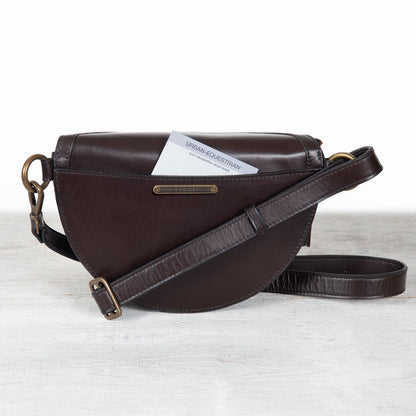 Urban Equestrian  Sonoma Sling Bag in Deep Brown
