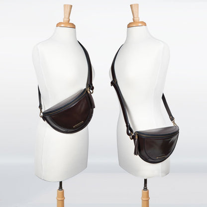Urban Equestrian  Sonoma Sling Bag in Deep Brown