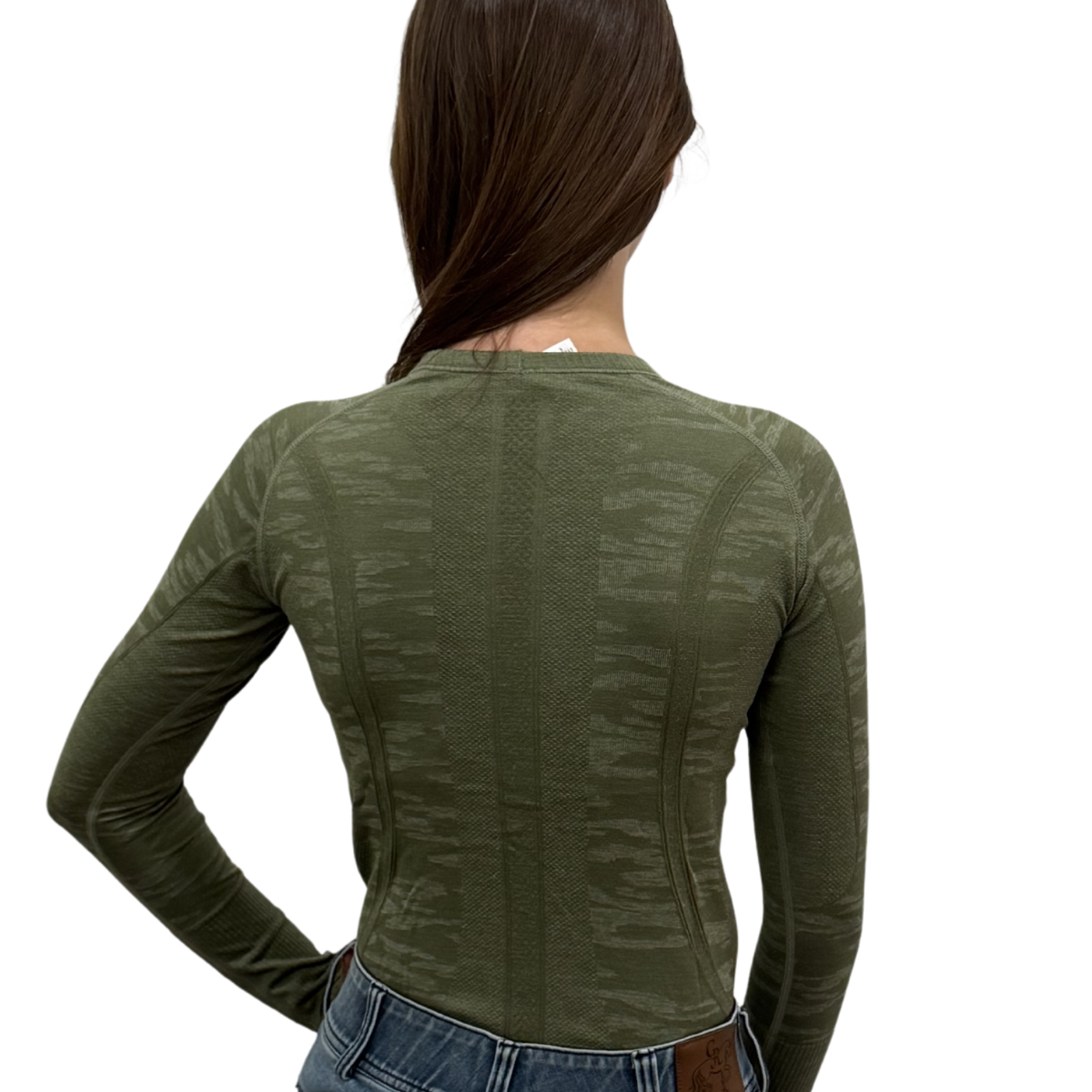 TKEQ Kennedy Seamless Long Sleeve Top