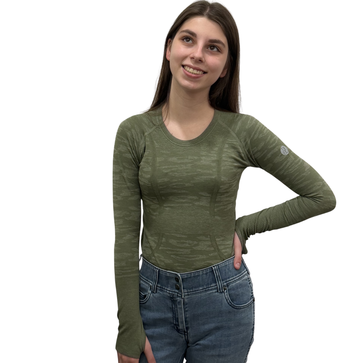 TKEQ Kennedy Seamless Long Sleeve Top