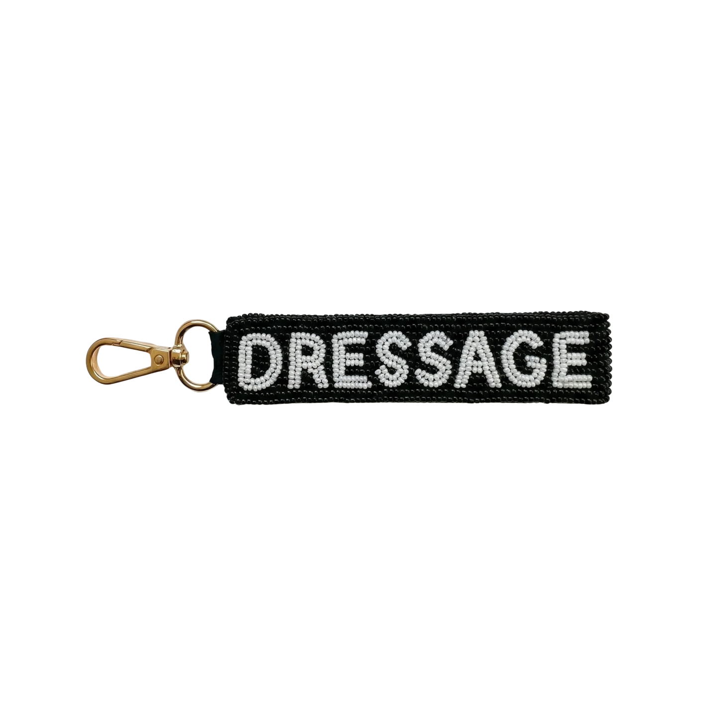 Tucker Tweed  Beaded Bag Charm/Keychain