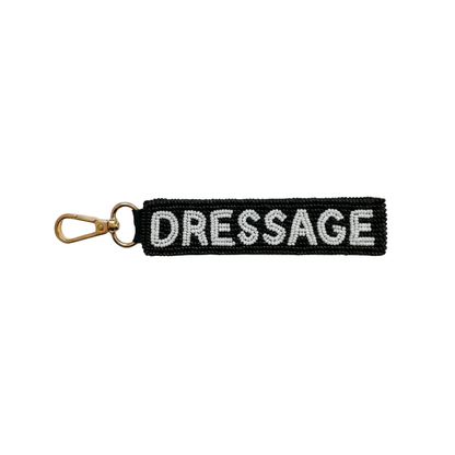 Tucker Tweed  Beaded Bag Charm/Keychain