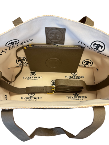 Tucker Tweed Barn to Beach Tote