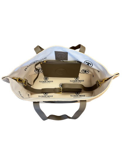 Tucker Tweed Barn to Beach Tote