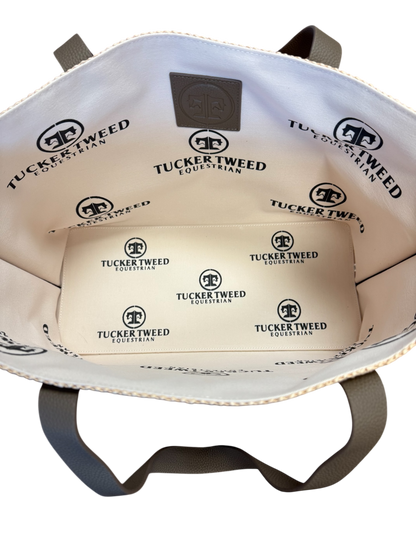 Tucker Tweed Barn to Beach Tote