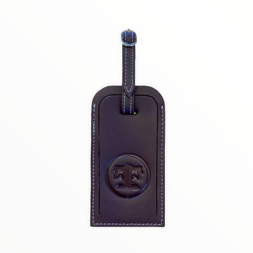 Tucker Tweed Leather Luggage Tags