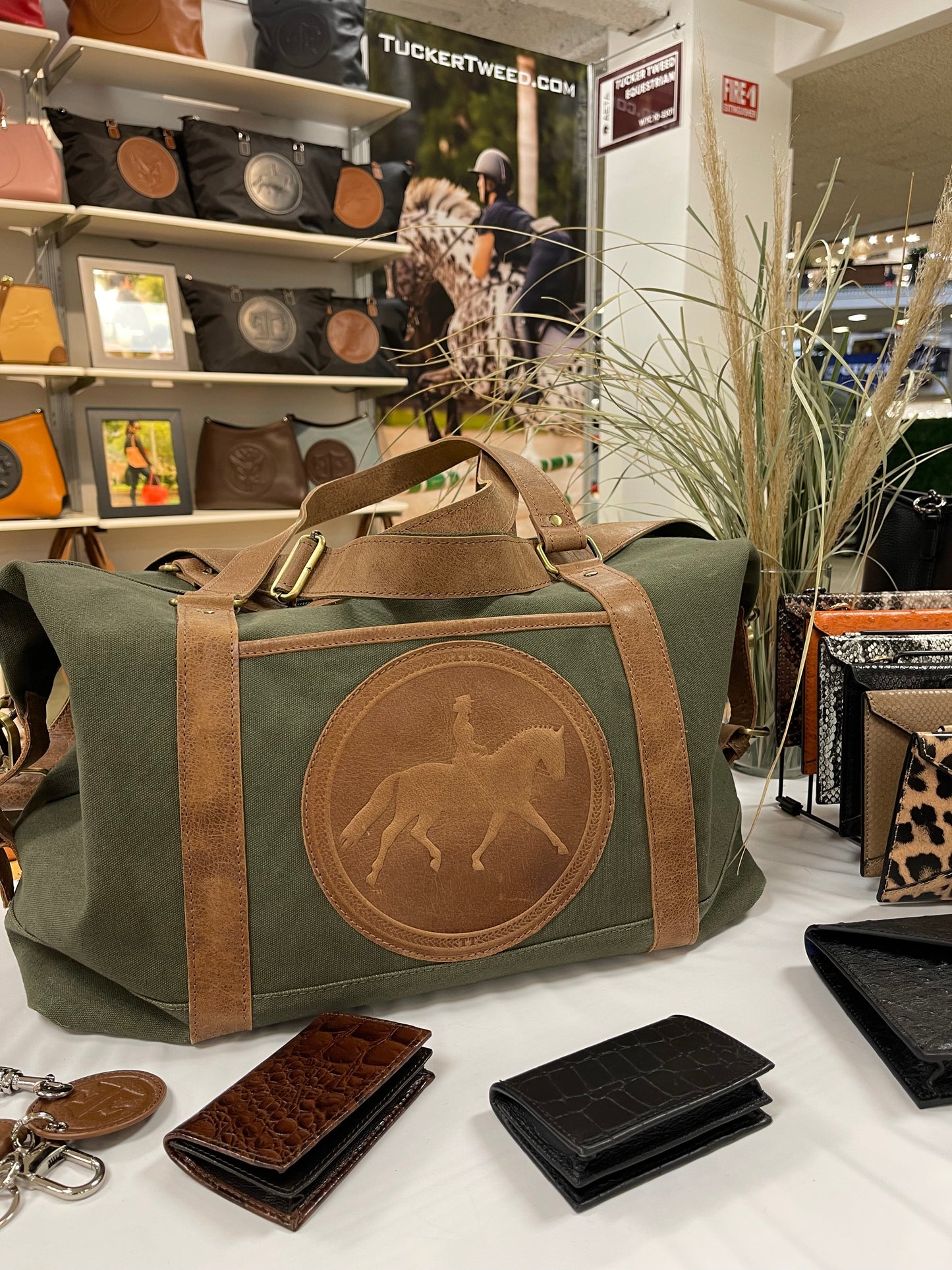 Tucker Tweed  BARN DUFFLE