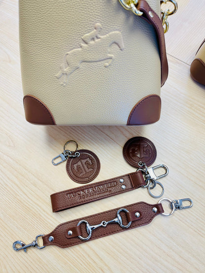 Tucker Tweed Bit Keychain
