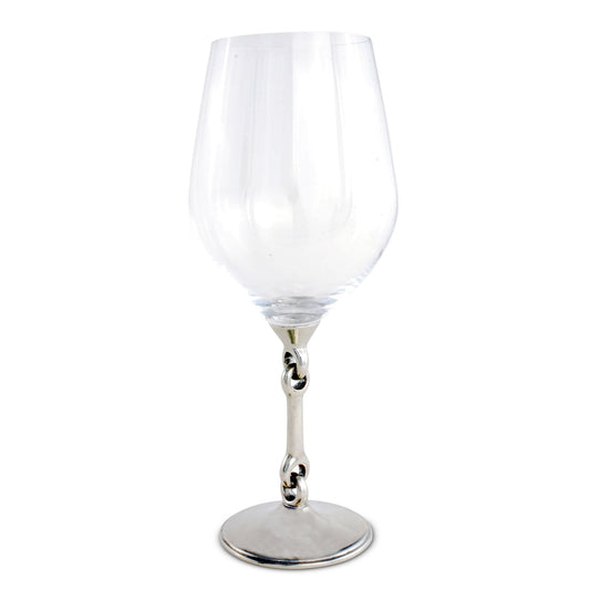 Vagabond House - Equestrian Bit Wine Glass