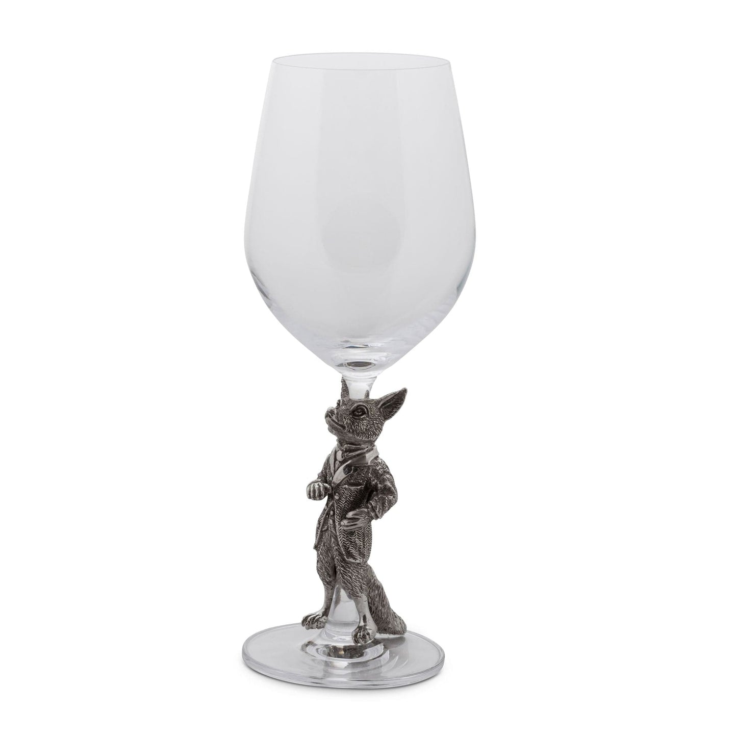 Vagabond House - Hunting Dressed Fox Wine Glass