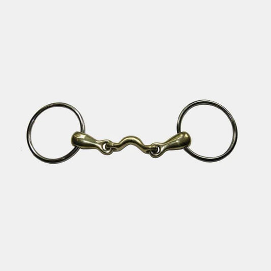 Jump'in Low Port French Link Loose Ring Bit