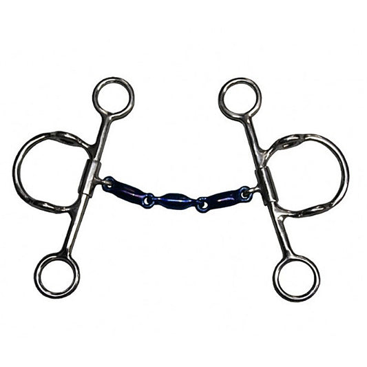 Jump'in Waterford Blue Steel Elevator Gag Bit