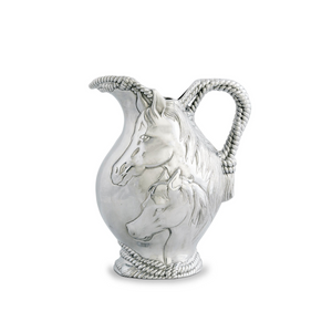 Arthur Court Equestrian Pitcher-Rope Style
